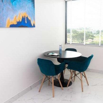 Small meeting table Pu series in Mumbai by Woodware