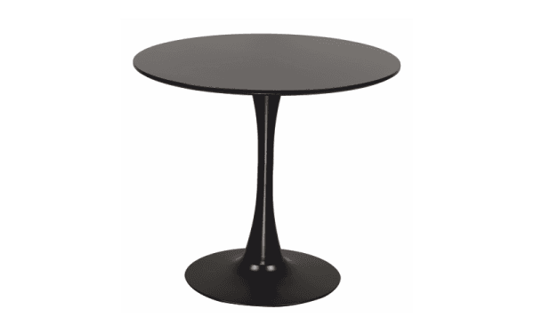 Small meeting table Pu series - Z-232_900dia_740h_Black_or_White in Mumbai by Woodware