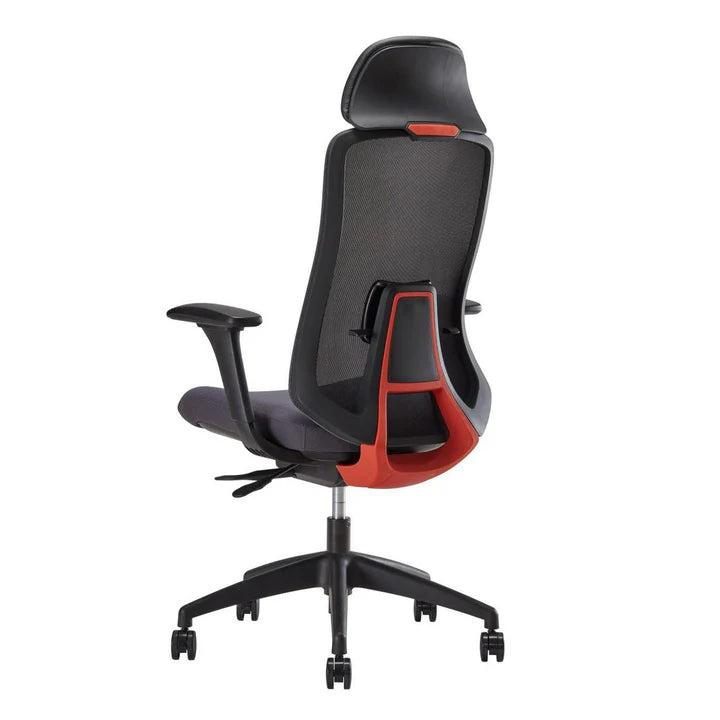 Zoy HB Black Office Chair - redoak_zone_chair-executive_back-angle_01_720x_48b4af50-aee0-4a9f-b9eb-0ea19e86cda6 in Mumbai by Woodware